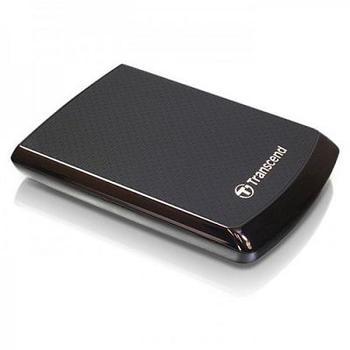Přenosný pevný disk TRANSCEND StoreJet 25F Mobile 500GB, černý (black)