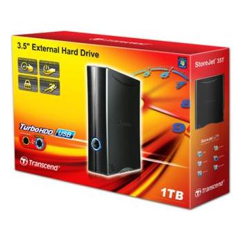 Přenosný pevný disk TRANSCEND StoreJet 35 Turbo 1TB