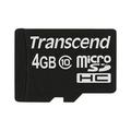 Obrázek k produktu: TRANSCEND  microSDHC 4GB