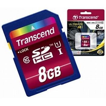 Paměťová karta TRANSCEND SDHC 8GB