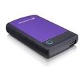 Přenosný pevný disk TRANSCEND StoreJet 25H3P 2TB fialová (purple)