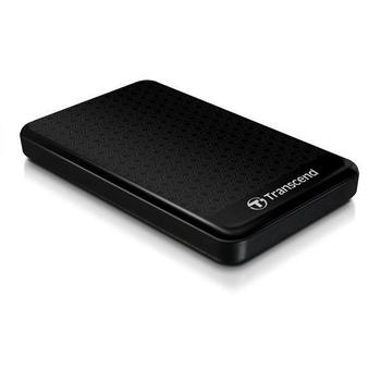 Přenosný pevný disk TRANSCEND  StoreJet 25A3 2TB, černý (black)