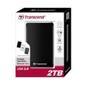Přenosný pevný disk TRANSCEND StoreJet 25A3 2TB černý (black)