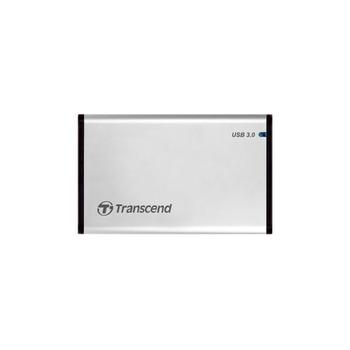 Box pro pevný disk TRANSCEND StoreJet 25S3 2.5 SATA, stříbrný (silver)