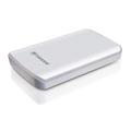 Přenosný pevný disk TRANSCEND StoreJet 25D3 1TB bílý (white)