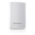 Přenosný pevný disk TRANSCEND StoreJet 25D3 1TB bílý (white)