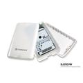Přenosný pevný disk TRANSCEND StoreJet 25D3 1TB bílý (white)
