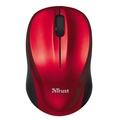 Bezdrátová myš TRUST Vivy Wireless Mini Mouse, červená (red)