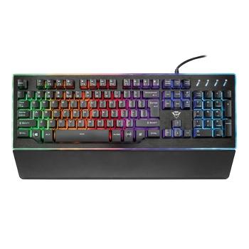 kláv. TRUST GXT 860 Thura Semi-mechanical Keyboard CZ/SK
