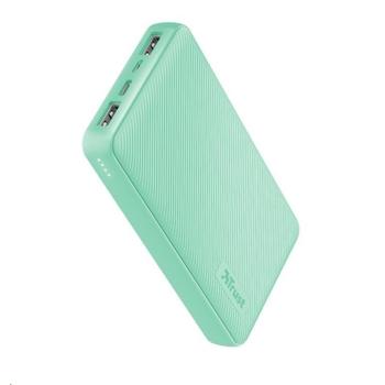 Powerbanka TRUST Primo 23902, tyrkysová(mint)