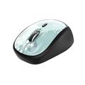 TRUST YVI WIRELESS MOUSE BLUE BRUSH