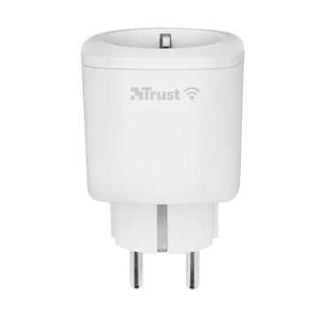 Chytrá zásuvka TRUST Smart WiFi socket, bílý (white)