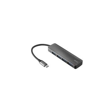 TRUST Rozbočovač Halyx Aluminium USB-C to 4-Port USB-A 3.2 Hub