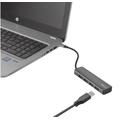 TRUST Rozbočovač Halyx Aluminium USB-C to 4-Port USB-A 3.2 Hub