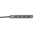 TRUST Rozbočovač Halyx Aluminium USB-C to 4-Port USB-A 3.2 Hub