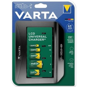 Nabíječka akumulátorů VARTA VARTA Universal 1-4 AA, AAA, C, D, 1x 9V, 1x USB, 4hodiny