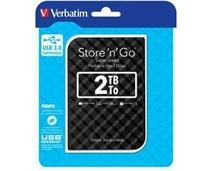 Obrázek k produktu: VERBATIM  Store "n" Go Portable 2TB GENII, černý (black)