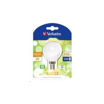 VERBATIM LED žárovka,LED Mini Globe E14 3.5W 3000K WW 250LM 160 Degree