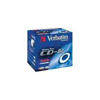 CD-R médium VERBATIM CD-R 52x DataLifePlus Azo Crystal