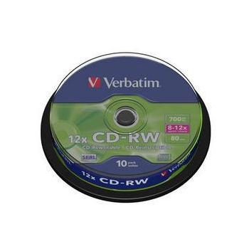 VERBATIM CD-RW 10x DataLifePlus Hi-Speed scratch resistant