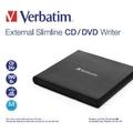 VERBATIM externí mechanika Slimline CD/DVD Writer - without NERO