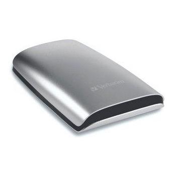 Přenosný pevný disk VERBATIM Portable Hard Drive 320GB, stříbrný (silver)