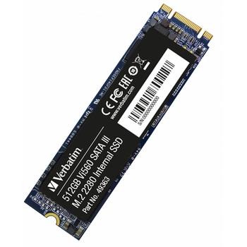 Verbatim M.2 SATA III SSD Vi560 S3, 512GB