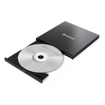 Externí CD/DVD Slimline vypalovačka Verbatim USB-C