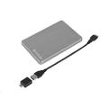VERBATIM HDD 2.5" 1TB Store "n" Go ALU Slim Portable Hard Drive USB 3.2, Space gray