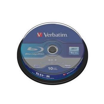 Blu-ray médium VERBATIM BD-R SL 4x