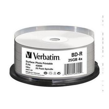 Blu-ray médium VERBATIM BD-R SL 4x
