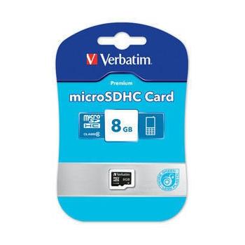 Paměťová karta VERBATIM micro SDHC 8GB