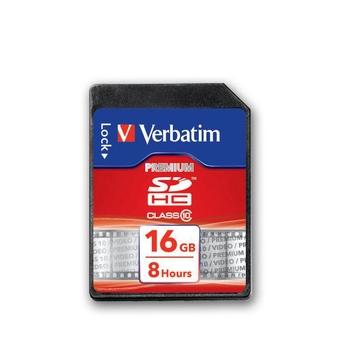 Paměťová karta VERBATIM SDHC 16GB