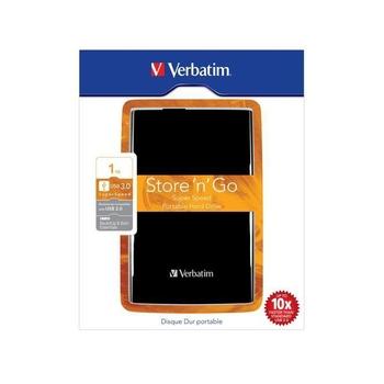 Přenosný pevný disk VERBATIM  Store n Go 1TB, černý (black)