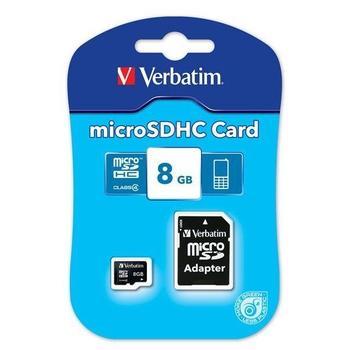 Paměťová karta VERBATIM Micro SDHC 8GB