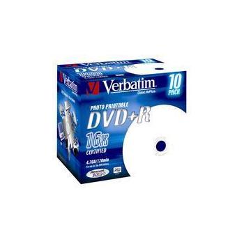 DVD+R médium VERBATIM DVD+R 16x DatalifePlus Printable