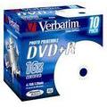 Obrázek k produktu: VERBATIM  DVD+R 16x DatalifePlus,