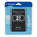 Přenosný pevný disk VERBATIM Store "n" Go 2TB 53177 černý (black)
