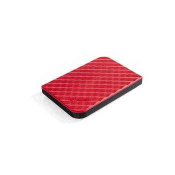 Přenosný pevný disk VERBATIM  Store n Go 1TB, červený (red)