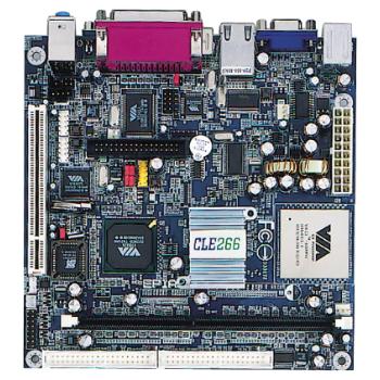 VIA EPIA M10000 Mini ITX, integr. CPU VIA C3 Nehemiah 1GHz, VGA, TV-out, 1x DDR266, audio, LAN