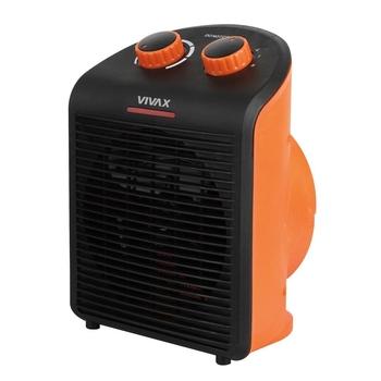konvektor FH-2081 ventilát.2000W černý/oranž. VIVAX