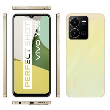Mobilní telefon VIVO Y35, zlatá (gold)