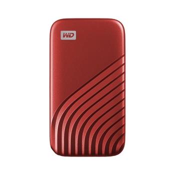 Externí SSD disk WD SSD My Passport SSD 1TB, červená (red)