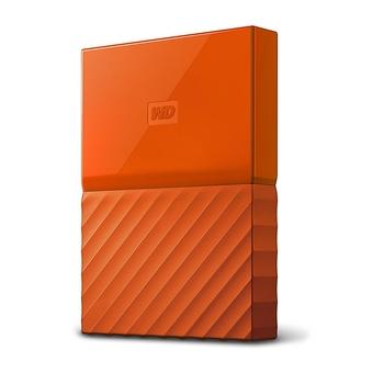 Přenosný pevný disk WD My Passport 1TB oranžový (orange)