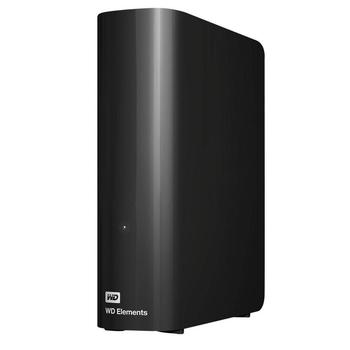 Přenosný pevný disk WD Elements Desktop 4TB, černý (black)