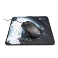 Herní myš X-Gamer ML7000 + podložka pod myš, černá (black)