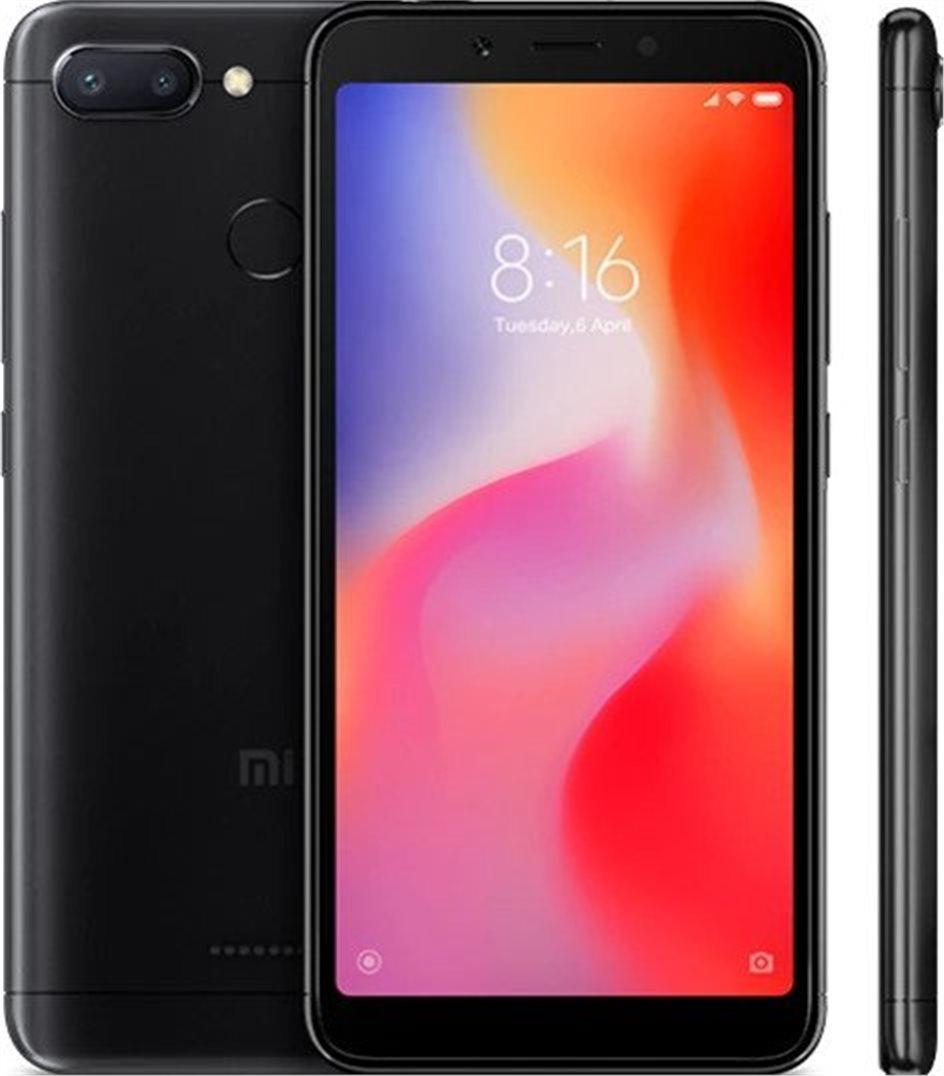 Mobilní telefon XIAOMI Redmi 6 (4GB/64GB) černý (black) | kak.cz