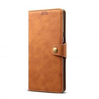 Pouzdro XIAOMI Lenuo Leather pro Xiaomi Redmi Note 8T, hnědý (brown)