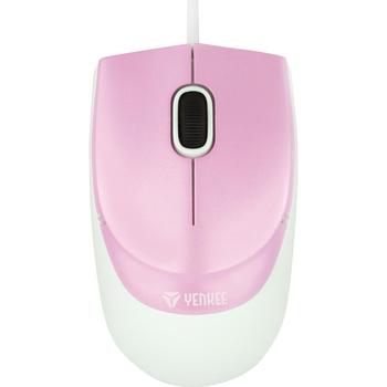 YMS 1005PK Myš USB Rio růžová YENKEE