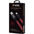YCU 341 RD LED USB C kabel / 1m YENKEE